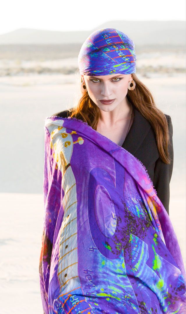 Foulard Sing of the time